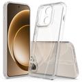 OnePlus 15 Ridsefast Hybrid Cover - Gennemsigtig