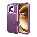 OnePlus 15 TPU Cover med Kortholder - Lilla