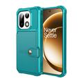 OnePlus 15 TPU Cover med Kortholder - Turkis