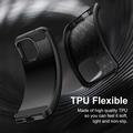 OnePlus 15T Børstet TPU Cover - Karbonfiber - Sort