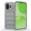 OnePlus 15T Rugged TPU Cover - Lysegrå