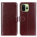 OnePlus 15T Pung Etui med Stativ - Brun