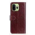 OnePlus 15T Pung Etui med Stativ - Brun
