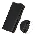 OnePlus 15T Pung læder cover med RFID - sort