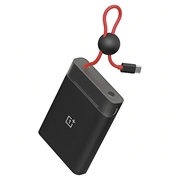 OnePlus 22.5W Magnetisk Ring Power Bank - 10000mAh - Sort