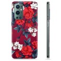OnePlus 9 Pro TPU Cover - Vintage Blomster