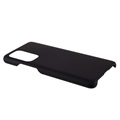 OnePlus 9 Gummibelagt Plastik Cover - Sort