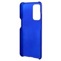 OnePlus 9 Gummibelagt Plastik Cover - Blå
