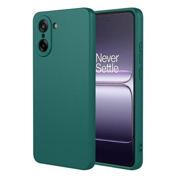 OnePlus Ace 5 Racing/Nord CE5 Stødsikkert silikone cover - Sortgrøn
