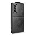OnePlus Ace 5 Ultra/Nord 5 lodret flip-etui med stativ - sort