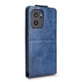 OnePlus Ace 6 Ultra lodret flip-etui med stativ - mørkeblå
