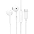 OnePlus Half In-Ear Digital Type-C-øretelefoner med ledning - Hvid