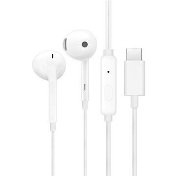 OnePlus Half In-Ear Digital Type-C-øretelefoner med ledning - Hvid