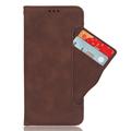 OnePlus N6 Kortholder Pung Etui - Brun
