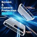 OnePlus N6 Saii 2-i-1 TPU Cover & Skærmbeskyttelse Hærdet Glas