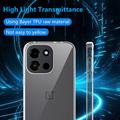 OnePlus N6 Saii 2-i-1 TPU Cover & Skærmbeskyttelse Hærdet Glas