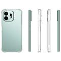 OnePlus N6 Stødsikkert Silikone Cover - Gennemsigtig