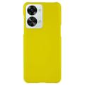 OnePlus Nord 2T Gummibelagt Plastik Cover - Gul