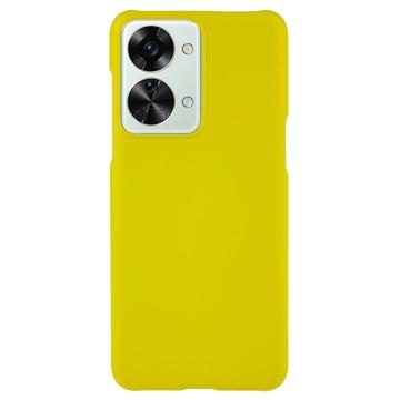 OnePlus Nord 2T Gummibelagt Plastik Cover - Gul