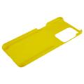 OnePlus Nord 2T Gummibelagt Plastik Cover - Gul
