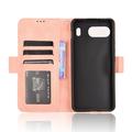 OnePlus Nord 4 Pung Cover med Kortholder - Pink