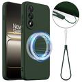 OnePlus Nord 5 Liquid Silikone Cover - MagSafe Kompatibel - Mørkegrøn