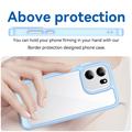 OnePlus Nord 6/Turbo 6/6V Anti-Shock Hybrid Cover - Blå
