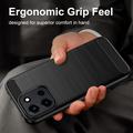 OnePlus Nord 6/Turbo 6/6V Børstet TPU Cover - Karbonfiber