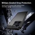 OnePlus Nord 6/Turbo 6/6V Børstet TPU Cover - Karbonfiber