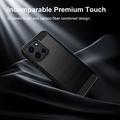OnePlus Nord 6/Turbo 6/6V Børstet TPU Cover - Karbonfiber