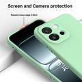 OnePlus Nord 6/Turbo 6 Flydende silikone cover med håndrem - Grøn