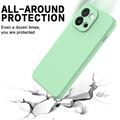 OnePlus Nord 6/Turbo 6 Flydende silikone cover med håndrem - Grøn