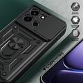 OnePlus Nord 6 Roterende Ring Hybrid Cover med Kameraskjold - Sort