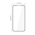 OnePlus Nord 6 Tech-Protect Glass Fit+ Skærmbeskyttelse Hærdet Glas - 2 stk. - Sort
