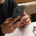 OnePlus Nord 6 Tech-Protect Pung Cover med Magnet og Stativ - Sort