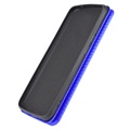 OnePlus Nord CE 5G Flip Cover - Karbonfiber - Blå