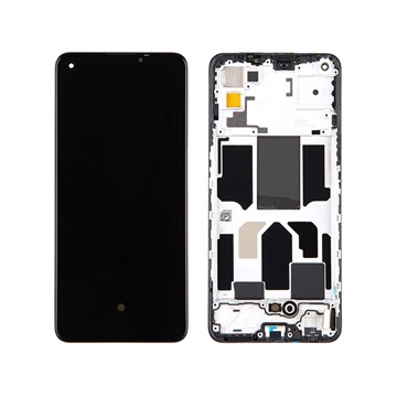 OnePlus Nord CE 5G Skærm & For Cover 5D68C16142 - Sort