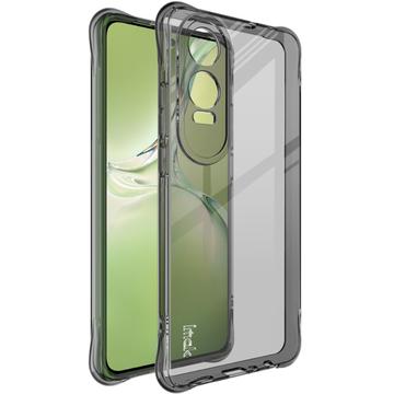OnePlus Nord CE4 Lite/Oppo K12x Imak Faldsikkert TPU Cover - Gennemsigtig Sort