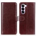 OnePlus Nord CE6 Lite Pung Etui med Stativ - Brun