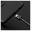 OnePlus Nord N10 5G Cover med Magnetisk Ring - Sort