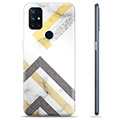 OnePlus Nord N10 5G TPU Cover - Abstrakt Marmor
