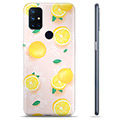 OnePlus Nord N10 5G TPU Cover - Citron Mønster