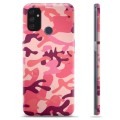 OnePlus Nord N100 TPU Cover - Pink Camouflage