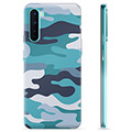 OnePlus Nord TPU Cover - Blå Camouflage