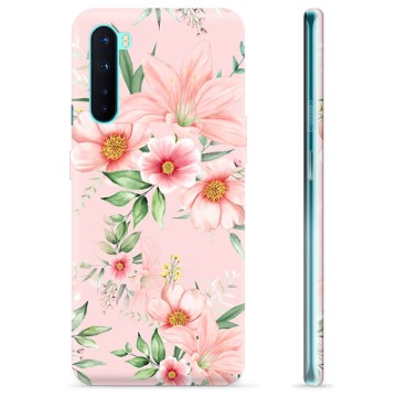 OnePlus Nord TPU Cover - Vandfarveblomster
