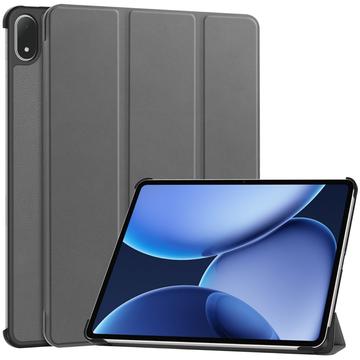OnePlus Pad 2 Pro/Pad 3/Oppo Pad 4 Pro Tri-Fold Series Smart Folio-etui - grå