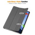 OnePlus Pad 2 Pro/Pad 3/Oppo Pad 4 Pro Tri-Fold Series Smart Folio-etui - grå