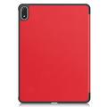 OnePlus Pad 2 Pro/Pad 3/Oppo Pad 4 Pro Tri-Fold Series Smart Folio-etui - rød