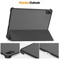 OnePlus Pad 4/Oppo Pad 5 Pro Tri-Fold Series Smart Folio-etui - grå