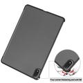 OnePlus Pad 4/Oppo Pad 5 Pro Tri-Fold Series Smart Folio-etui - grå